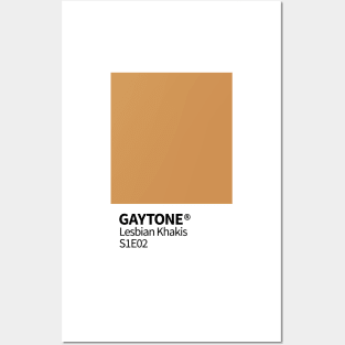 GAYTONE - Lesbian Khakis (Wynonna Earp) Posters and Art